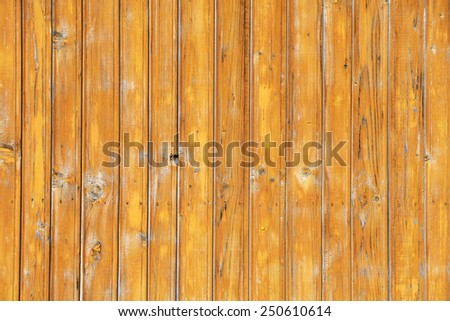 Color picture of some yellow wood planks. Good as background.