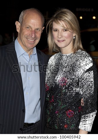 NEW YORK - APRIL 18: Jon & Lizzie Tisch attend premiere Five-Year Engagement at Ziegfeld Theatre during 2012 Tribeca Film Festival on April 18, 2012 in New York CIty