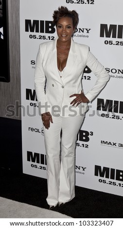 NEW YORK - MAY 23: Vivica Fox attends the \'Men In Black 3\' New York Premiere at Ziegfeld Theatre on May 23, 2012 in New York City.
