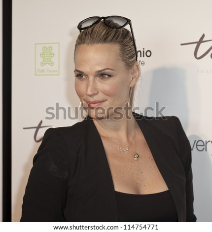 NEW YORK - OCTOBER 05: Molly SIms attends launch of The Tracy Anderson Method Pregnancy Project at Le Bain At The Standard Hotel on October 05, 2012 in New York City.