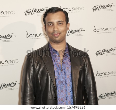 NEW YORK - OCTOBER 07: Hari Krishnan attends the 2013 Bessies Awards at The Apollo Theater on October 7, 2013 in New York City