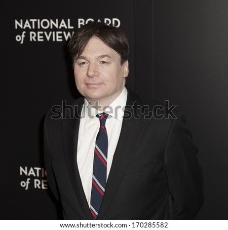 NEW YORK - JANUARY 07: Mike Myers attends the 2014 National Board Of Review Awards Gala at Cipriani 42nd Street on January 7, 2014 in New York City.
