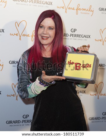 NEW YORK, NY - MARCH 06, 2014: Kate Pierson attends the We Are Family Foundation 2014 Gala at Hammerstein Ballroom presented by Girard-Perregaux