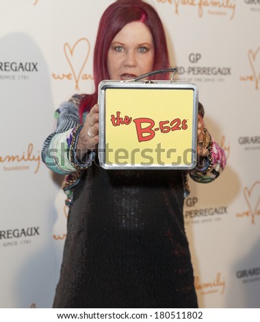 NEW YORK, NY - MARCH 06, 2014: Kate Pierson attends the We Are Family Foundation 2014 Gala at Hammerstein Ballroom presented by Girard-Perregaux