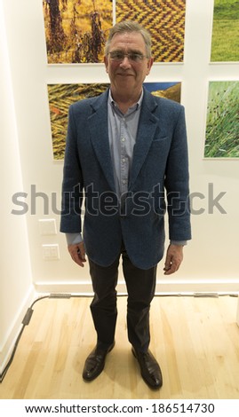 NEW YORK, NY - APRIL 08, 2014: Chairman Brian Wilson of Harris Tweed attends launch of Fashion Sharing Progress program at GCU New York