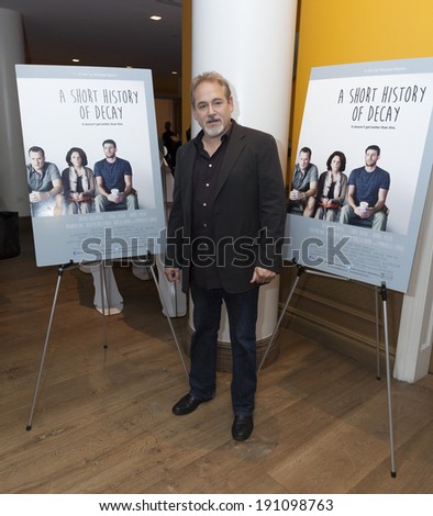 New York, NY - May 05, 2014: Director Michael Maren attends screening of \'A short history of decay\' at Crosby hotel