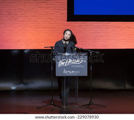 New York, NY - October 20, 2014: Virginia Johnson attends the 2014 Bessies Awards at The Apollo Theater