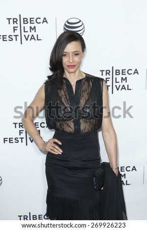 New York, NY - April 15, 2015: Drena De Niro attends Tribeca Film Festival opening night screening of Live From New York at Beacon Theater