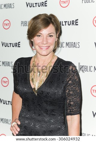 New York, NY - August 12, 2015: LuAnn de Lesseps attend the Public Morals New York series screening at Tribeca Grand Hotel Screening Room