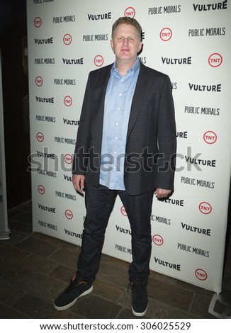 New York, NY - August 12, 2015: Michael Rapaport attend the Public Morals New York series screening at Tribeca Grand Hotel Screening Room