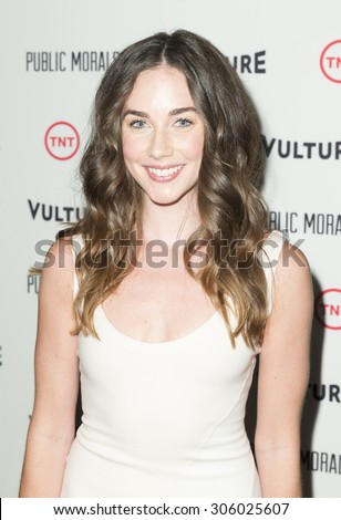 New York, NY - August 12, 2015: Lyndon Smith attend the Public Morals New York series screening at Tribeca Grand Hotel Screening Room