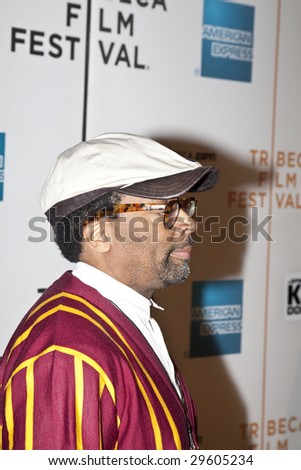 NEW YORK - APRIL 25: Spike Lee attends the 8th Annual Tribeca Film Festival \