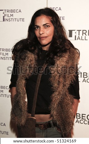 NEW YORK - APRIL 19: Juror Sarita Choudhury Arrives at Tribeca All Access Kick-Off Celebration on April 19, 2010 in New York City.