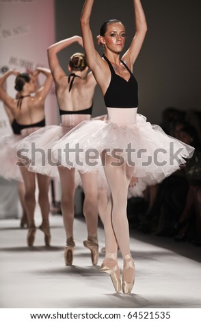 NEW YORK - SEPTEMBER 09: Models walk the runway for Richie Rich Collection for Spring/Summer 2011 during Mercedes-Benz Fashion Week on September 09, 2010 in New York