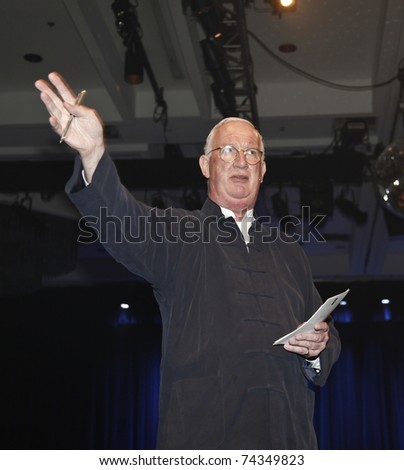 NEW YORK - MARCH 26: Sir Hugh Hildesley of Sothebys auction house attends 25th Night of a Thousand Gowns at The New York Marriott Marquis on March 26, 2011 in New York City.