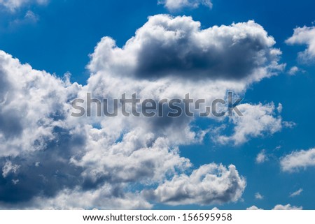 Sky background. Sky and clouds background.  Clouds