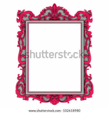 Cartoon Mirror Frame