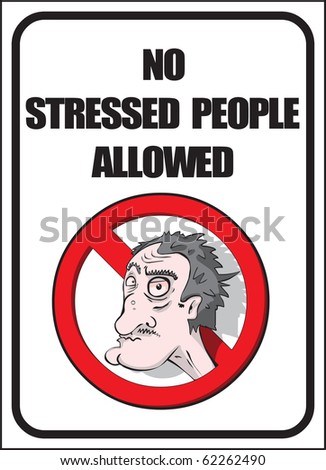 stock photo : No stressed