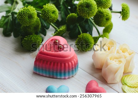 Flower soap