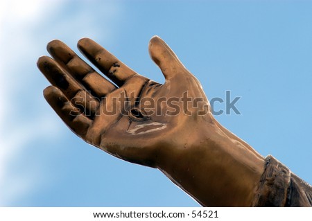 Jesus's hand
