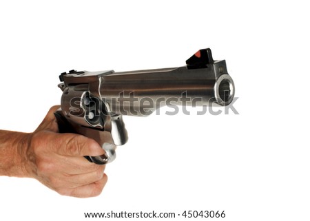 custom 44 magnum revolver. stock photo : 44 Magnum