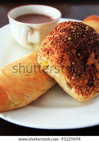 coffee and bread