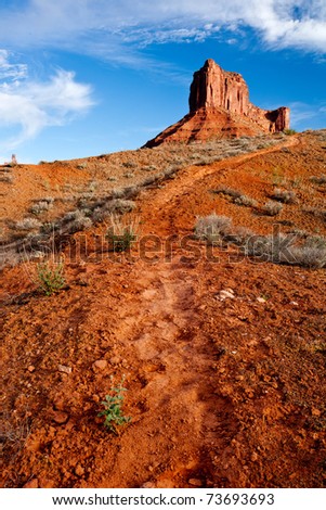 Red Rock Path - Moab, Utah