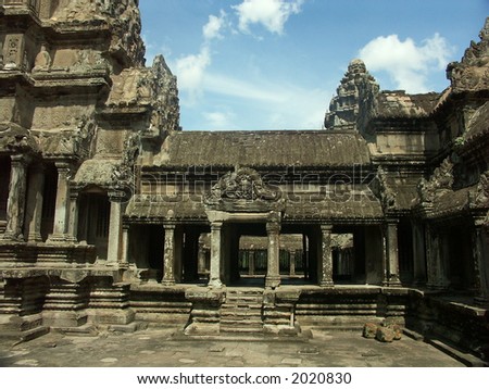 Cambodia temples - angkor wat - tourist site