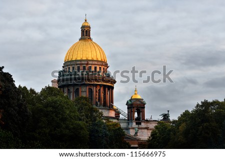 Saint Isaac\'s Cathedral in Saint Petersburg