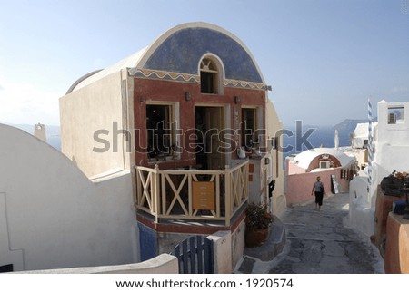 Small Shop in Santorini