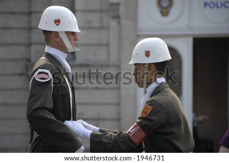 Turkish Army Honor Guard