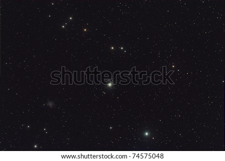 M53 Star Cluster and Star Field