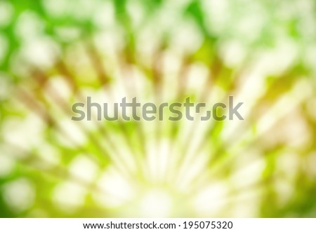 Abstract summer background