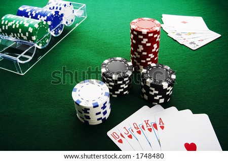 The best poker hand, royal flush