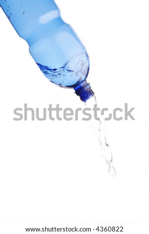 plastic water bottle clip art. blue plastic water bottle