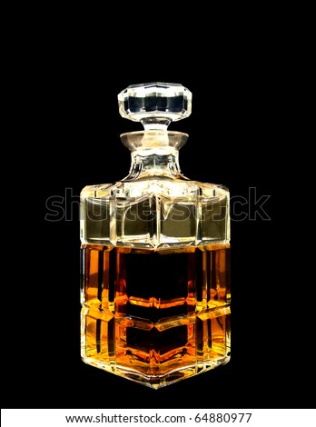 Crystal Decanter Whiskey