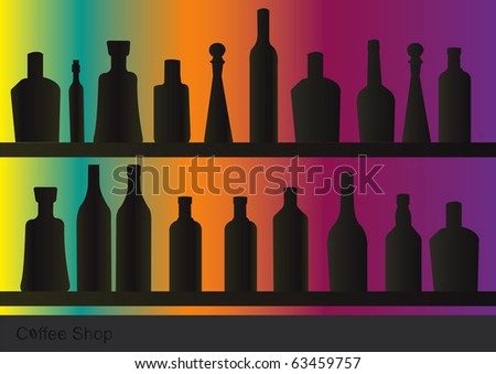 Bar Background Stock Vector Illustration 63459757 : Shutterstock