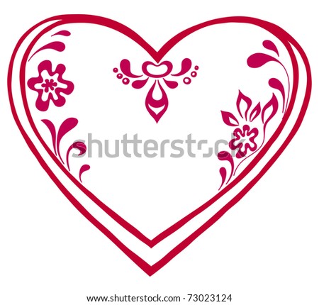 heart outline symbol