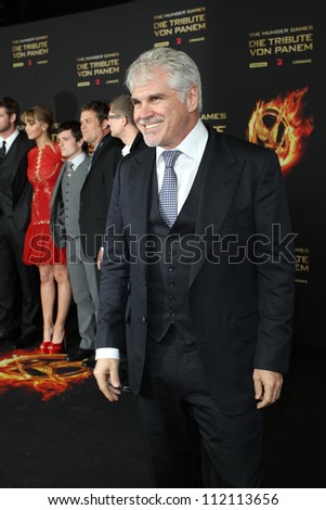 BERLIN, GERMANY - MARCH 16: Gary Ross attends the Germany premiere of \'The Hunger Games\' at Cinestar on March 16, 2012 in Berlin