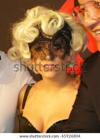 BERLIN - SEPTEMBER 07: Lady Gaga attends the Monster Cable Party at the Tube Club. September 7, 2009 in Berlin, Germany