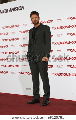 BERLIN - MARCH 29: Gerard Butler attends the photo call of 'The Bounty Hunter' on March 29, 2010 in Berlin, Germany.