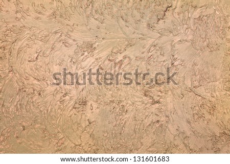 large texture of wall painted beige with gloss
