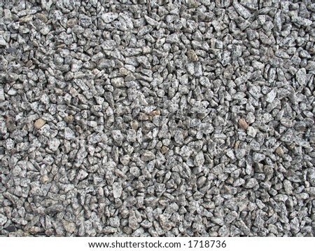 Closeup of a gravel path