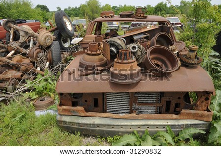 Auto Junkyard Rust