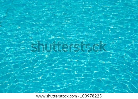 Blue sunshine water can be used for background