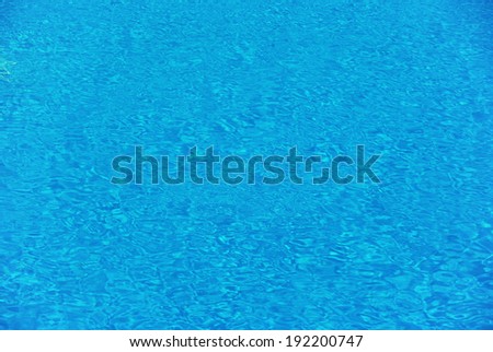 Blue sunshine water can be used for background