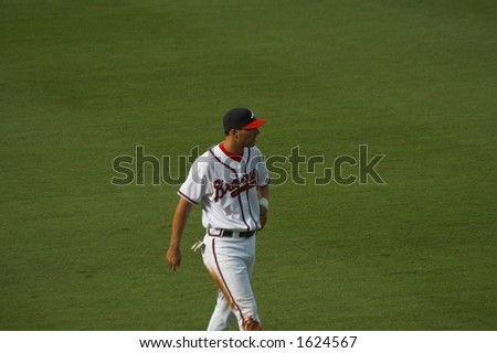Jeff Francoeur, right fielder for the Atlanta Braves