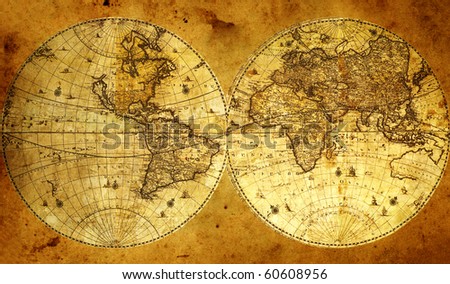 World Map Armenia. paper world map, Armenia.