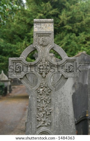 Celtic grave cross