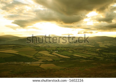 Landscape View From Sugar Loaf Mountain